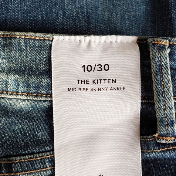 Sam Edelman The Kitten Mid Rise Skinny Ankle Jeans - Picture 9 of 9